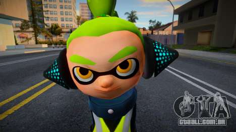 Girl Splatoon 3 para GTA San Andreas