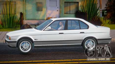 BMW E34 M5 White para GTA San Andreas