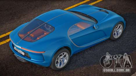 Bugatti Atlantic Diamond para GTA San Andreas