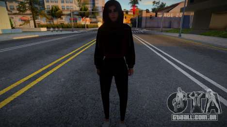 Camisola &Leggings Preto 2 para GTA San Andreas