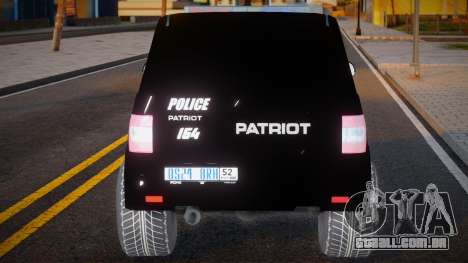 UAZ Patriot American Police para GTA San Andreas
