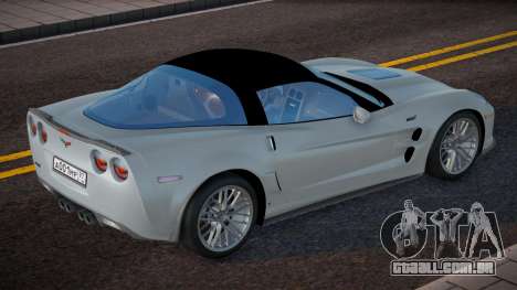 Chevrolet Corvette ZR1 2009 para GTA San Andreas