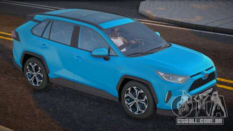 Toyota RAV4 CCD Blue para GTA San Andreas