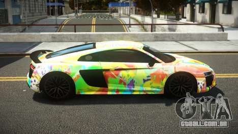 Audi R8 V10 Plus Racing S10 para GTA 4