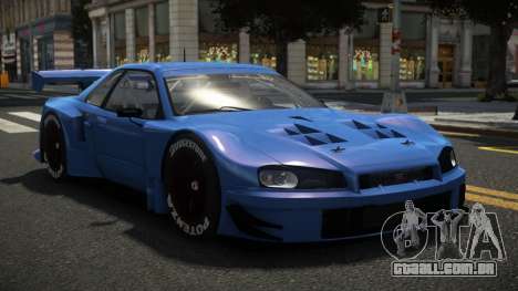 Nissan Skyline R34 Racing Tune para GTA 4