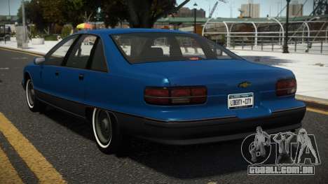 Chevrolet Caprice LTZ 91 (1.1) para GTA 4