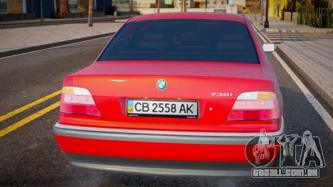 BMW 730 E38 UKR Plate para GTA San Andreas