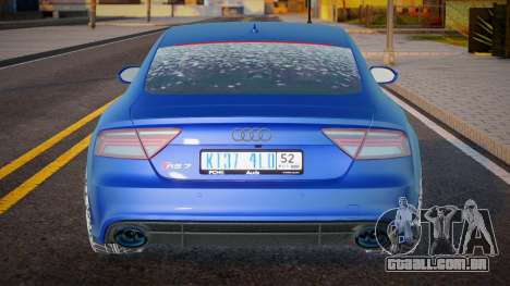 Audi RS 7 Winter para GTA San Andreas