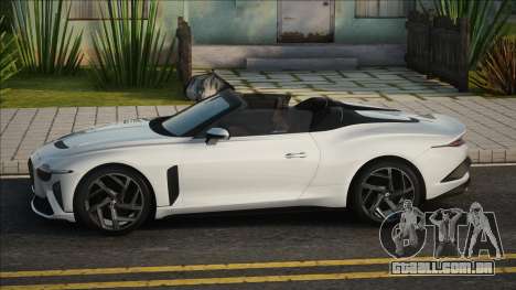 Bentley Mulliner Bacalar NEXT para GTA San Andreas