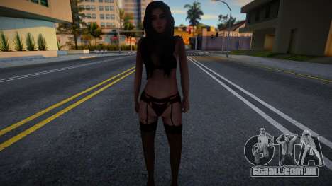 Menina na lingerie 6 para GTA San Andreas