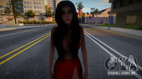 O Vestido Vermelho para GTA San Andreas