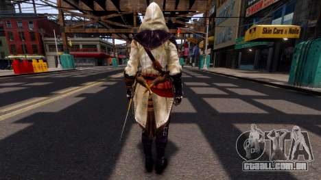 Aveline Assassin with Hood PED 2 para GTA 4