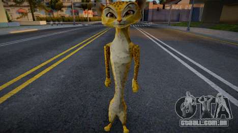 Gia de Madagascar 3: O Video Game para GTA San Andreas