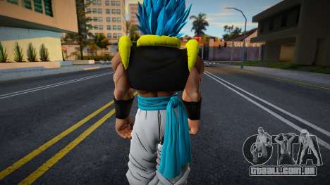 Gogeta realista fusión jugador de GTA 5 para GTA San Andreas