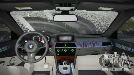 BMW E60 Snow para GTA San Andreas