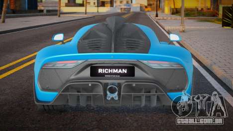Mercedes-AMG Project One Richman para GTA San Andreas