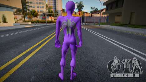 Black Suit from Ultimate Spider-Man 2005 v6 para GTA San Andreas