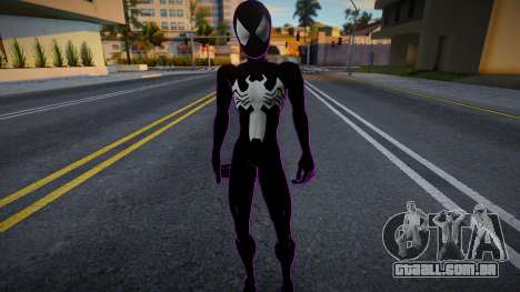 Black Suit from Ultimate Spider-Man 2005 v9 para GTA San Andreas