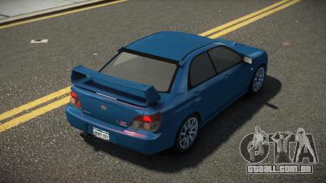 Subaru Impreza WRX STi G-Sport para GTA 4
