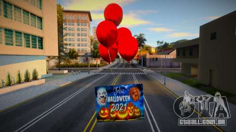 Pancarta Halloween para GTA San Andreas
