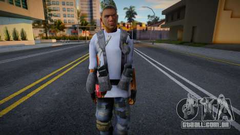 Civil em uniforme militar para GTA San Andreas