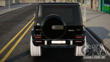 Mercedes-Benz G63 AMG Sneg para GTA San Andreas