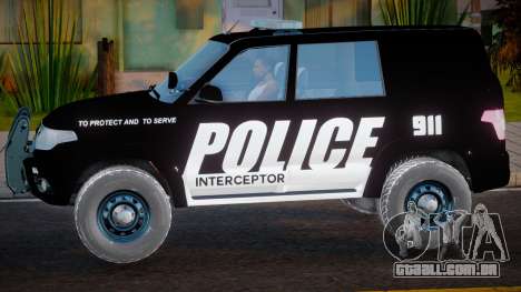 UAZ Patriot American Police para GTA San Andreas