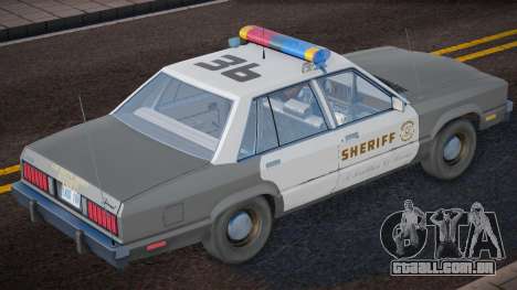 Ford Fairmont Los Santos County Sheriff 1978 para GTA San Andreas
