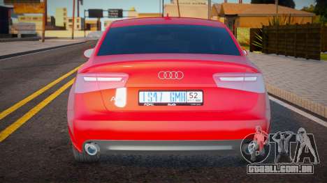 Audi A6 C7 Fist para GTA San Andreas