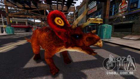 Triceratop para GTA 4