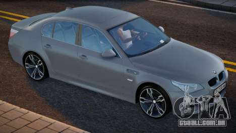 BMW M5 E60 UKR Plate para GTA San Andreas