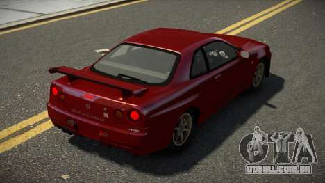 Nissan Skyline R34 ST V1.2 para GTA 4