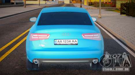 Audi A6 C7 UKR para GTA San Andreas