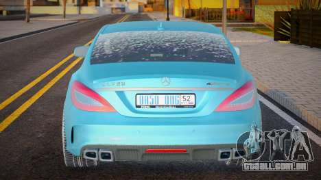 Mercedes-Benz CLS 63 Winter para GTA San Andreas