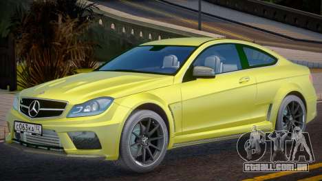 Mercedes-Benz C63 Coupe w204 para GTA San Andreas