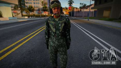 Skin Exercito Brasileiro Cavalaria Blindada 2 para GTA San Andreas