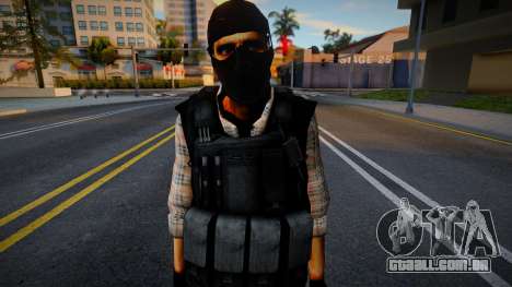 Skin Gangstar Balaclava para GTA San Andreas