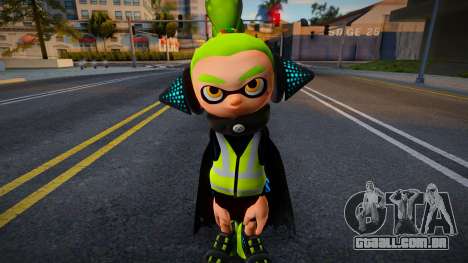 Girl Splatoon 4 para GTA San Andreas