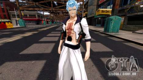 Grimmjow Jaegerjaquez From Bleach para GTA 4