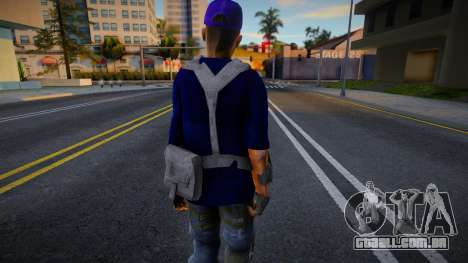 Civil com uniforme militar 1 para GTA San Andreas