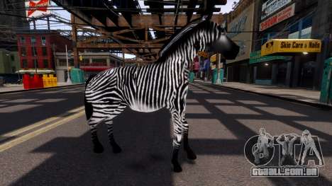 Zebra para GTA 4