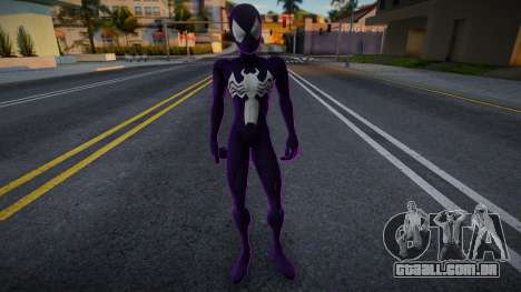 Black Suit from Ultimate Spider-Man 2005 v3 para GTA San Andreas