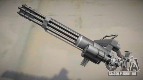 Retextured Minigun v4 para GTA San Andreas
