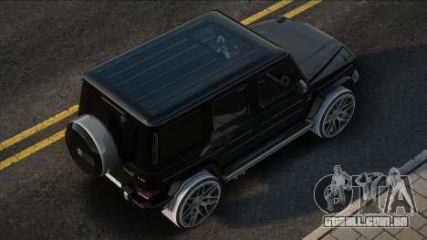 Mercedes-Benz G63 AMG Sneg para GTA San Andreas