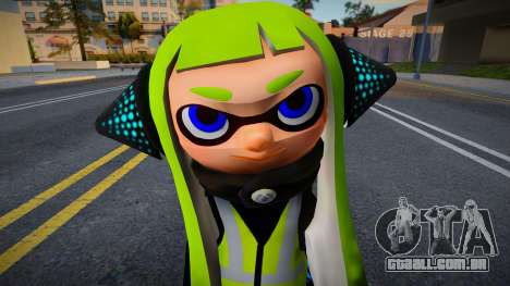 Girl Splatoon 1 para GTA San Andreas