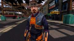 Gordon Freeman HD (Substituir Niko) para GTA 4
