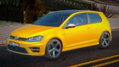 Volkswagen Golf R Yellow para GTA San Andreas