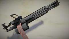 Totally black minigun v1 para GTA San Andreas