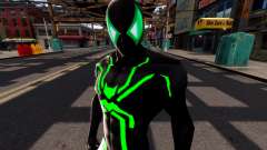 MVC3 Spiderman Black Green para GTA 4
