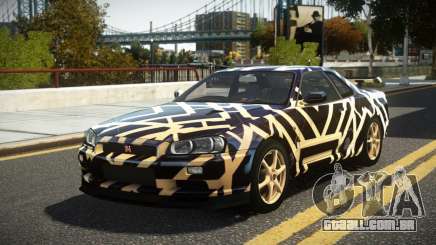 Nissan Skyline R34 UnE V-Spec S14 para GTA 4